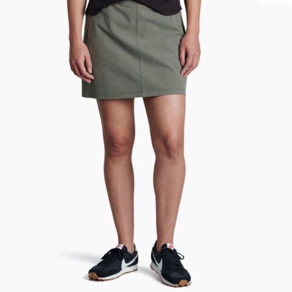 Kuhl Pants - Kuhl Freeflex Hiking Outdoor Skort Green Womens XL